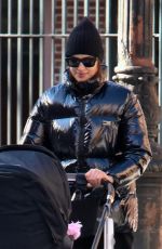 IRINA SHAYK Out in New York 01/13/2019