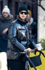 IRINA SHAYK Out in New York 01/13/2019