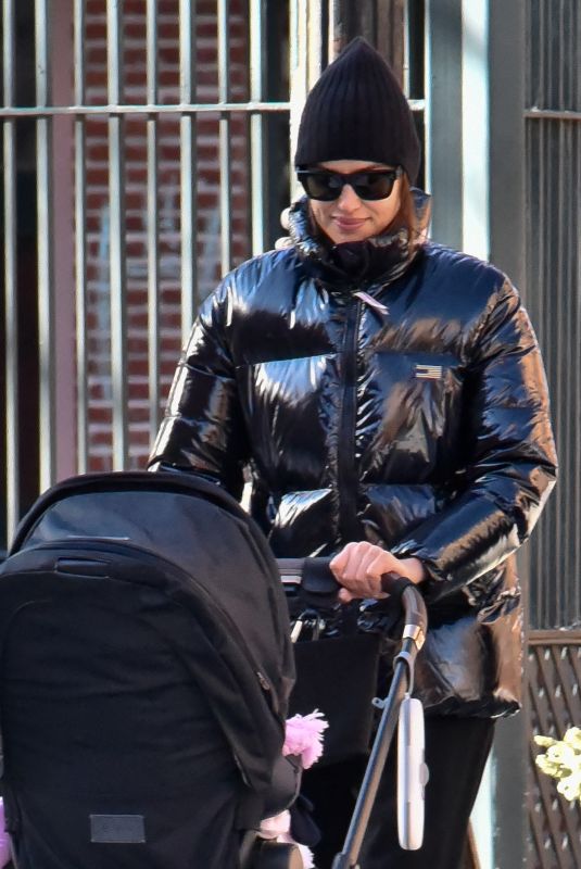 IRINA SHAYK Out in New York 01/13/2019
