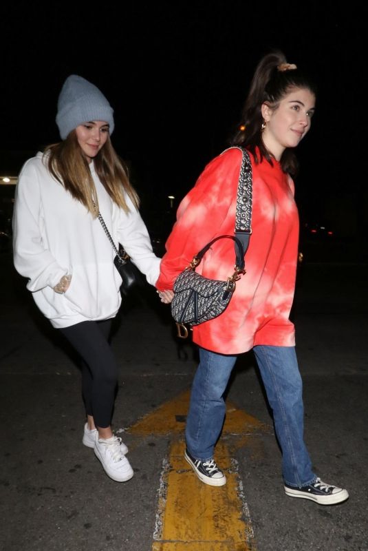 ISABELLA ROSE and OLIVIA JADE at Delilah in West Hollywood 12/29/2018