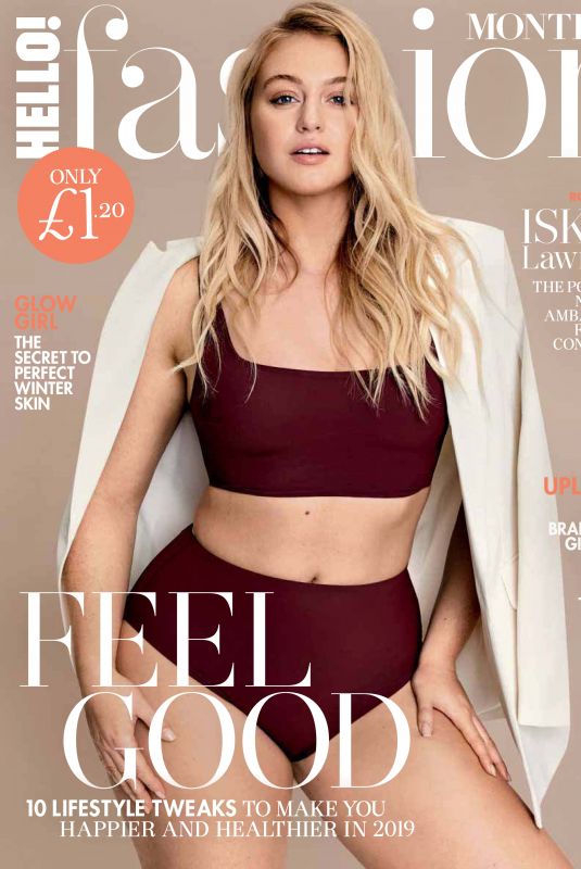 ISKRA LAWRENCE in Hello! Fashion Monthly, February 2019