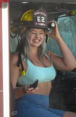 ISKRA LAWRENCE Joins Miami Beach Fire Department 01/28/2019