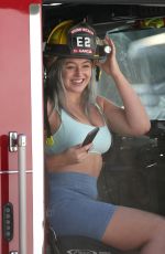 ISKRA LAWRENCE Joins Miami Beach Fire Department 01/28/2019