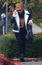 ISLA FISHER Out for Lunch at Le Pain Quotidien in West Hollywood 01/16/2019