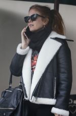 ISLA FISHER Out for Lunch at Le Pain Quotidien in West Hollywood 01/16/2019