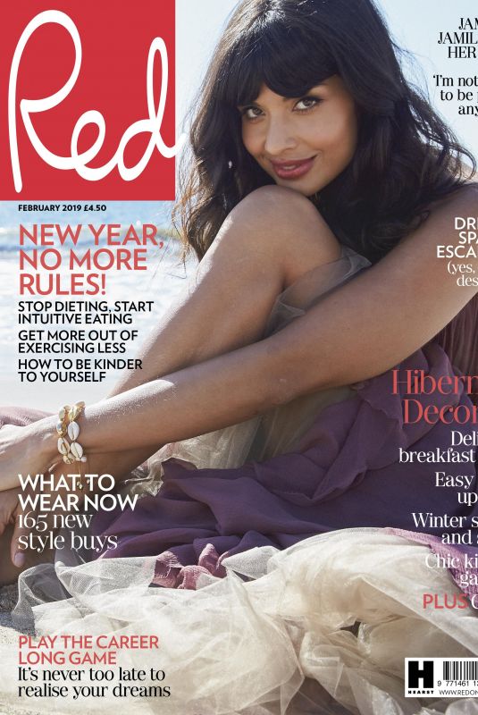 JAMEELA JAMIL in Red Magazine, February 2019