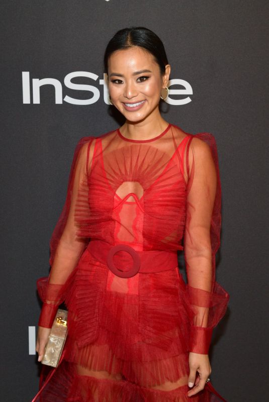 JAMIE CHUNG at Instyle and Warner Bros Golden Globe Awards Afterparty in Beverly Hills 01/06/2019