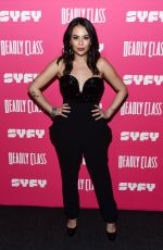 JANEL PARRISH at Deadly Class Premiere in West Hollywood 01/03/2019