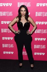 JANEL PARRISH at Deadly Class Premiere in West Hollywood 01/03/2019