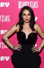 JANEL PARRISH at Deadly Class Premiere in West Hollywood 01/03/2019