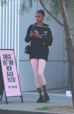JASMINE TOOKES and CHANTEL JEFFRIES at Pilates Class in Los Angeles 01/28/2019S