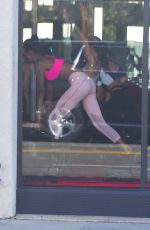 JASMINE TOOKES and CHANTEL JEFFRIES at Pilates Class in Los Angeles 01/28/2019S