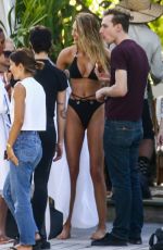 JASMINE TOOKES, SARA SAMPAIO and ROMEE STRIJD at Victoria