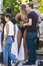 JASMINE TOOKES, SARA SAMPAIO and ROMEE STRIJD at Victoria