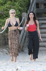JASMINE WALTZ, CAROLINE VREELAND, SHEA MARIE, MELODY DE LA FE and TIFFANY LIGHTY in Swimwear at a Beach in Miami 01/12/2019