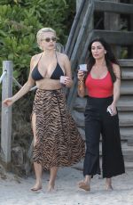 JASMINE WALTZ, CAROLINE VREELAND, SHEA MARIE, MELODY DE LA FE and TIFFANY LIGHTY in Swimwear at a Beach in Miami 01/12/2019