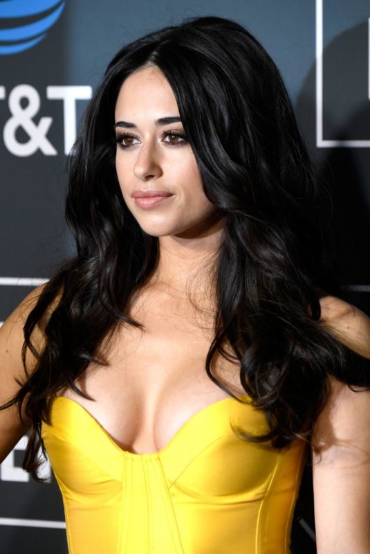 JEANINE MASON at 2019 Critics’ Choice Awards in Santa Monica 01/13/2019