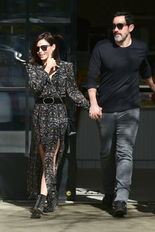 JENNA DEWAN and Steve Kazee Out in Los Angeles 01/26/2019