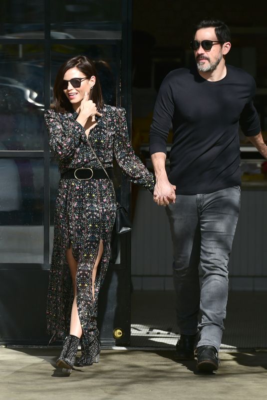 JENNA DEWAN and Steve Kazee Out in Los Angeles 01/26/2019