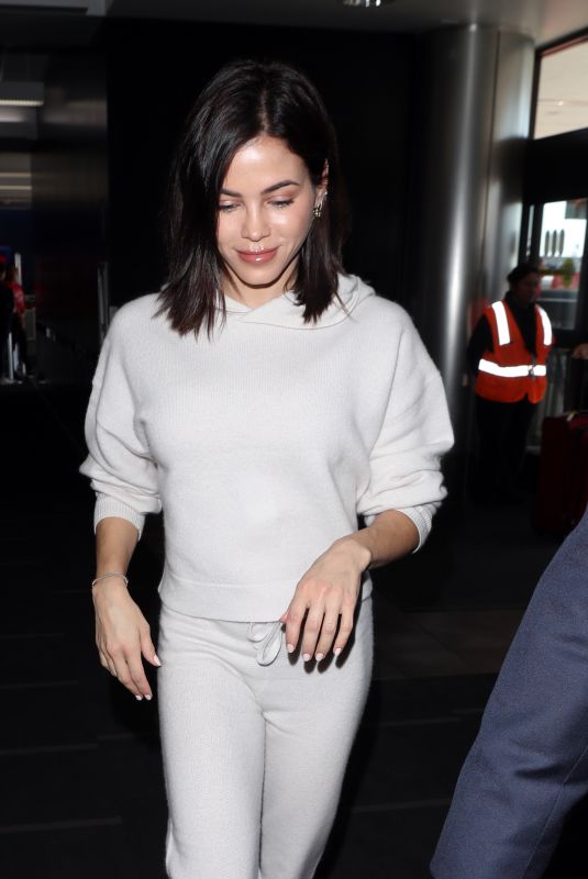 JENNA DEWAN at LAX Airport in Los Angeles 01/24/2019