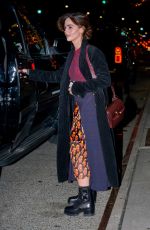JENNA LOUISE COLEMAN Leaves Bowery Hotel in New York 01/10/2019