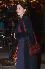 JENNA LOUISE COLEMAN Leaves Bowery Hotel in New York 01/10/2019