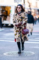JENNA LOUISE COLEMAN Out and About in New York 01/11/2019