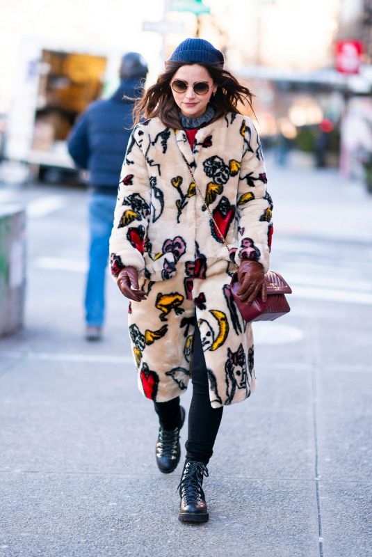 JENNA LOUISE COLEMAN Out in New York 01/11/2019