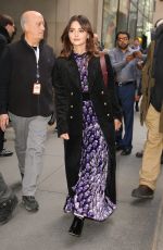 JENNA LOUISE COLEMAN Out Promotes Her Show in New York 01/09/2019
