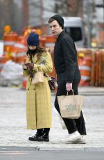 JENNA LOUISE COLEMAN Out Shopping in New York 01/10/2019