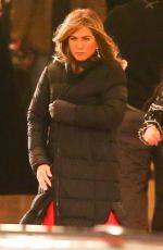 JENNIFER ANISTON on the Set of Top of the Morning Show n Los Angeles 01/20/2019