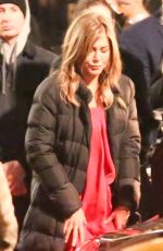 JENNIFER ANISTON on the Set of Top of the Morning Show n Los Angeles 01/20/2019