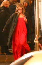 JENNIFER ANISTON on the Set of Top of the Morning Show n Los Angeles 01/20/2019