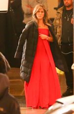 JENNIFER ANISTON on the Set of Top of the Morning Show n Los Angeles 01/20/2019
