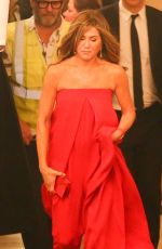 JENNIFER ANISTON on the Set of Top of the Morning Show n Los Angeles 01/20/2019