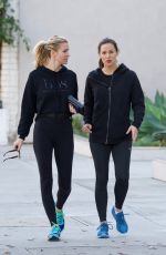 JENNIFER GARNER Leaves a Gym in Brentwood 01/19/2019