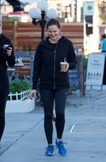 JENNIFER GARNER Leaves a Gym in Brentwood 01/19/2019