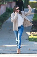 JENNIFER GARNER Out in Brentwood 01/09/2019
