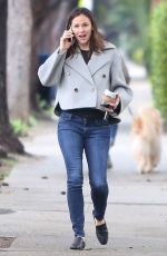 JENNIFER GARNER Out in Santa Monica 01/16/2019