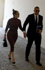 JENNIFER LOPEZ and Alex Rodriguez Out in Miami 01/25/2019
