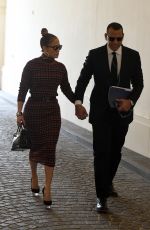 JENNIFER LOPEZ and Alex Rodriguez Out in Miami 01/25/2019