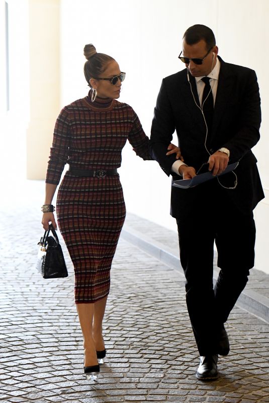 JENNIFER LOPEZ and Alex Rodriguez Out in Miami 01/25/2019