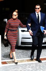 JENNIFER LOPEZ and Alex Rodriguez Out in Miami 01/25/2019