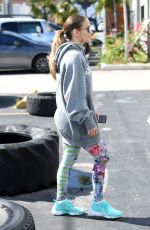 JENNIFER LOPEZ Arrives at a Gym in Miami 01/21/2019