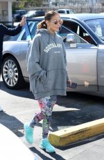 JENNIFER LOPEZ Arrives at a Gym in Miami 01/21/2019