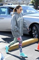 JENNIFER LOPEZ Arrives at a Gym in Miami 01/21/2019