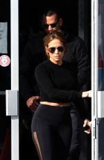 JENNIFER LOPEZ at a Gym in Miami 01/20/2019