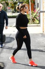 JENNIFER LOPEZ at a Gym in Miami 01/20/2019