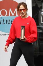 JENNIFER LOPEZ at a Gym in Miami 01/23/2019