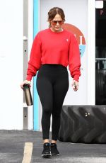 JENNIFER LOPEZ at a Gym in Miami 01/23/2019